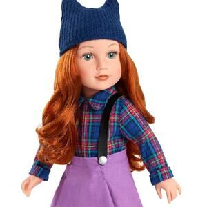 Journey Collection Girls 18” Doll Hand Painted  Red hair Kelsey NWT